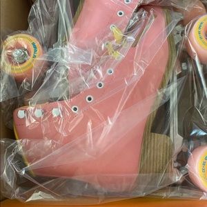Size 9 Pink Impala Quad Roller Skates